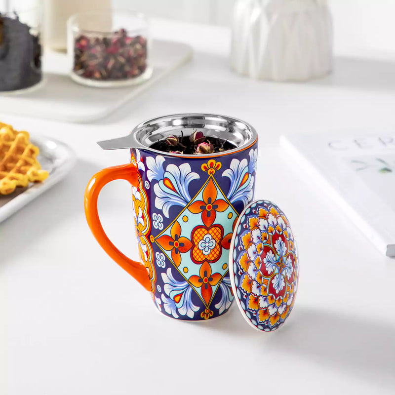 Simi Tea Mug with Infuser and Lid - Image 4