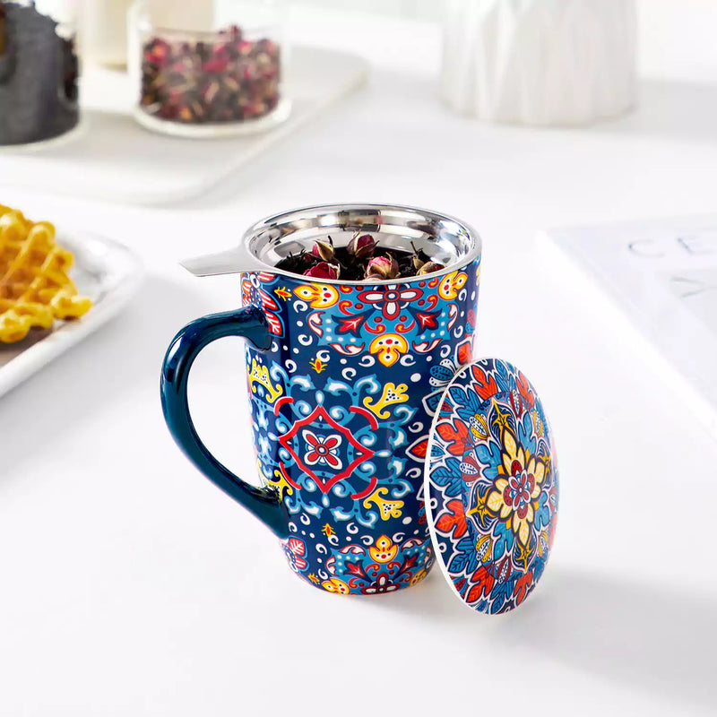 Simi Tea Mug with Infuser and Lid - Image 22