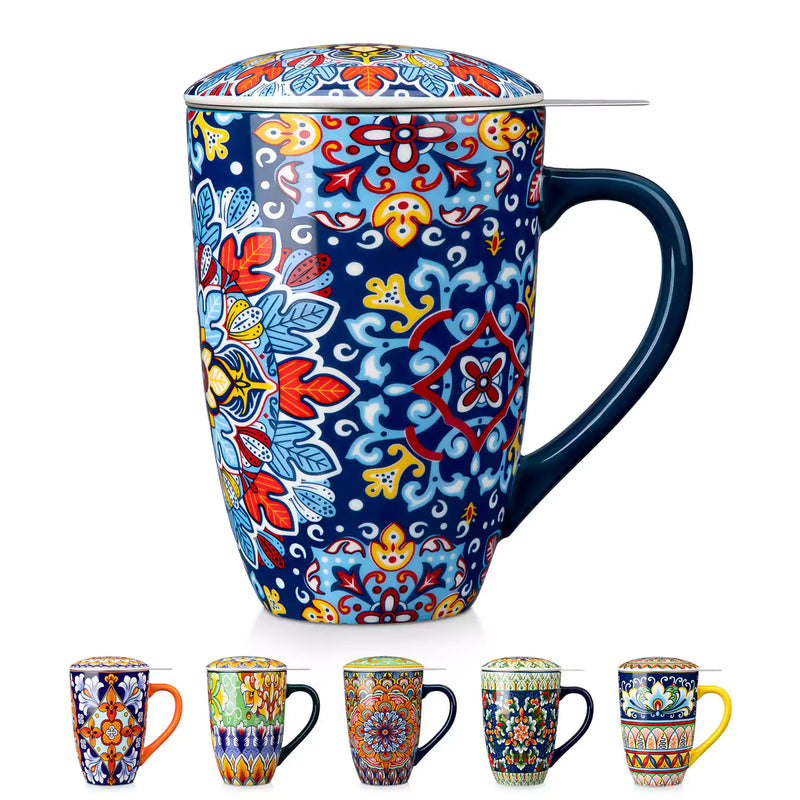 Simi Tea Mug with Infuser and Lid - Image 19