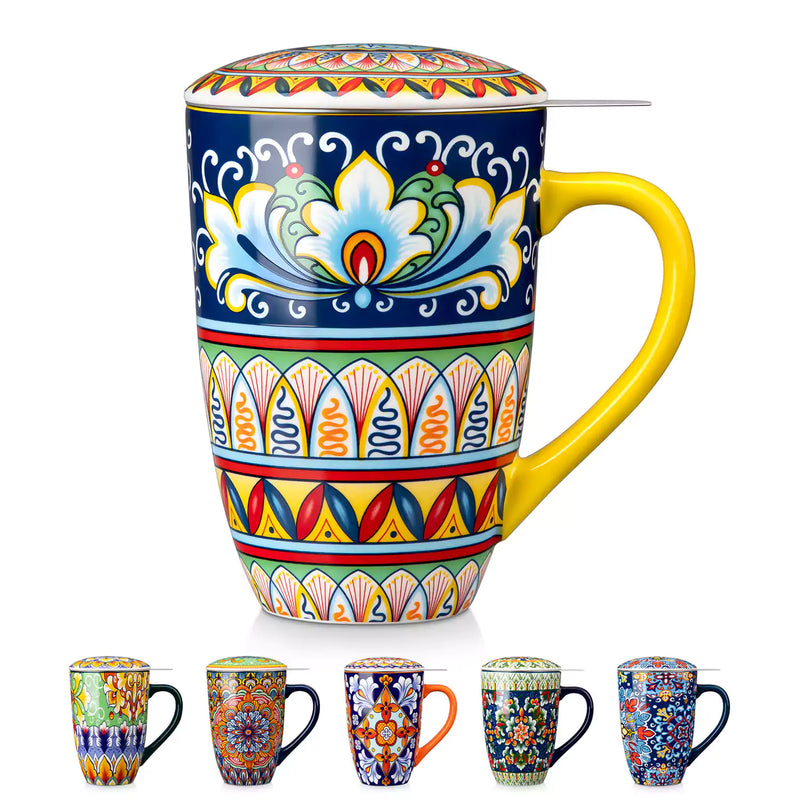 Simi Tea Mug with Infuser and Lid - Image 31