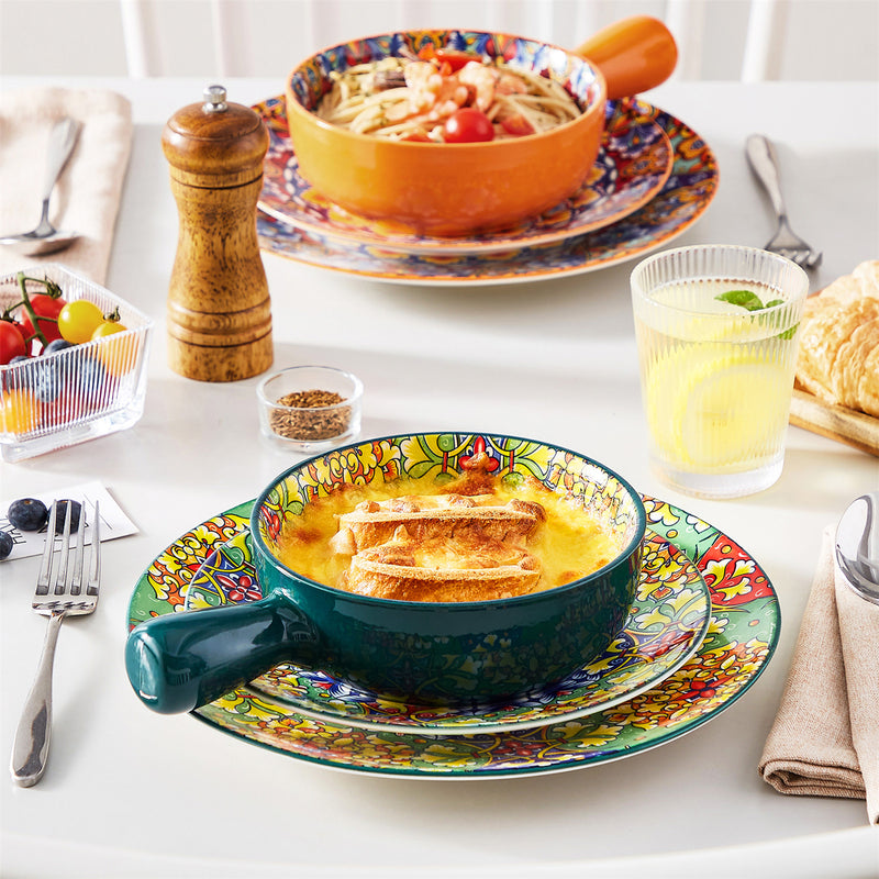 Simi Soup Bowls with Handles Set of 4 - Image 3
