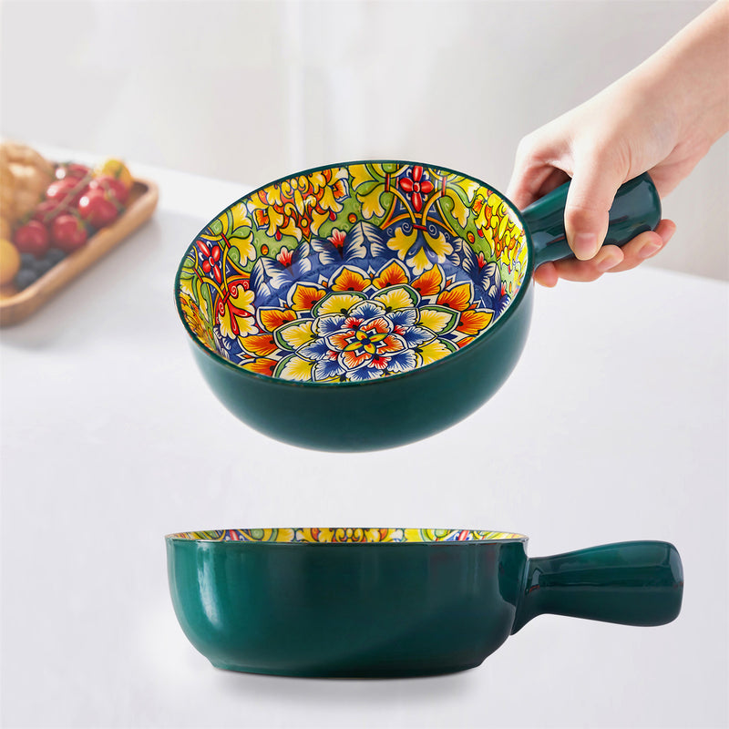 Simi Soup Bowls with Handles Set of 4 - Image 6