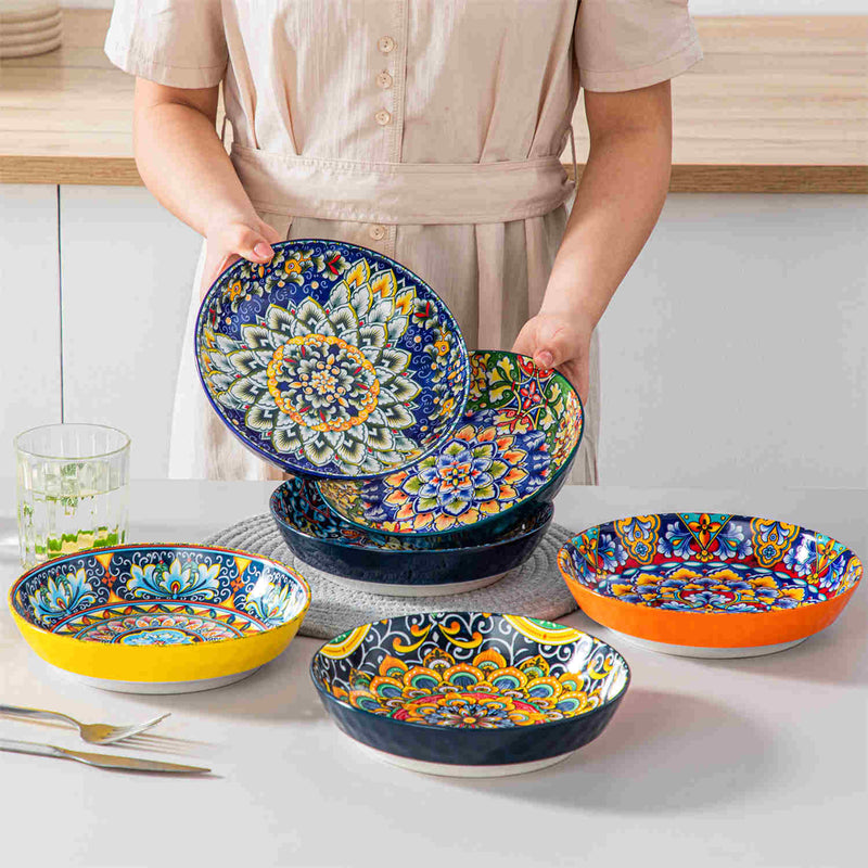 Simi Pasta Bowls Set of 6 - Image 3