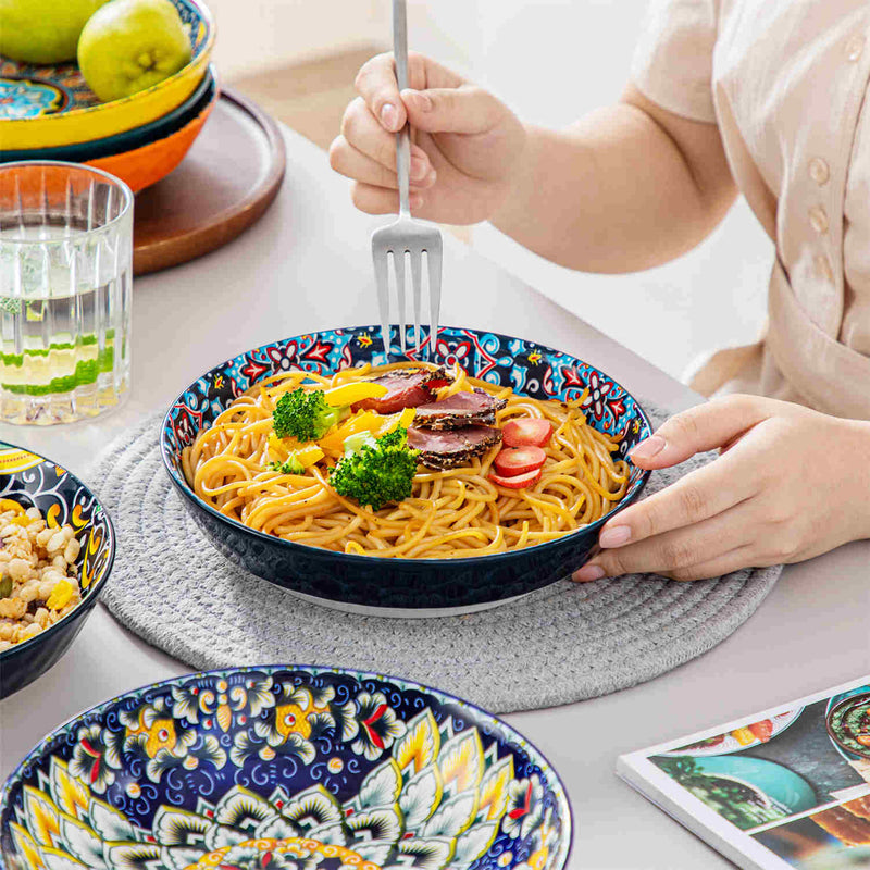 Simi Pasta Bowls Set of 6 - Image 5
