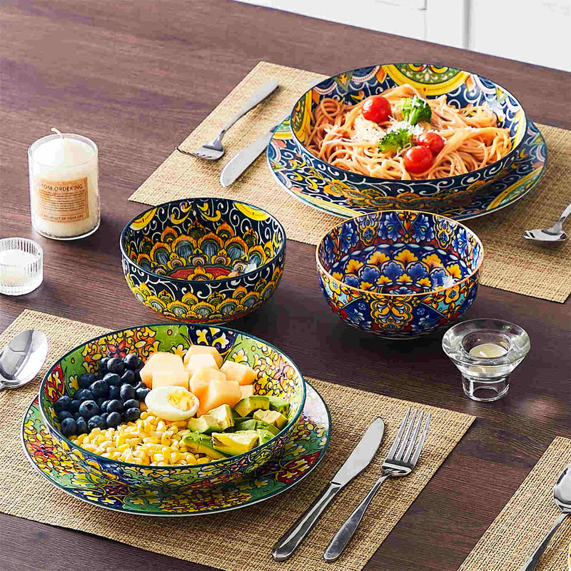 Simi Double-Sided Pasta Bowls Set of 4 - Image 4