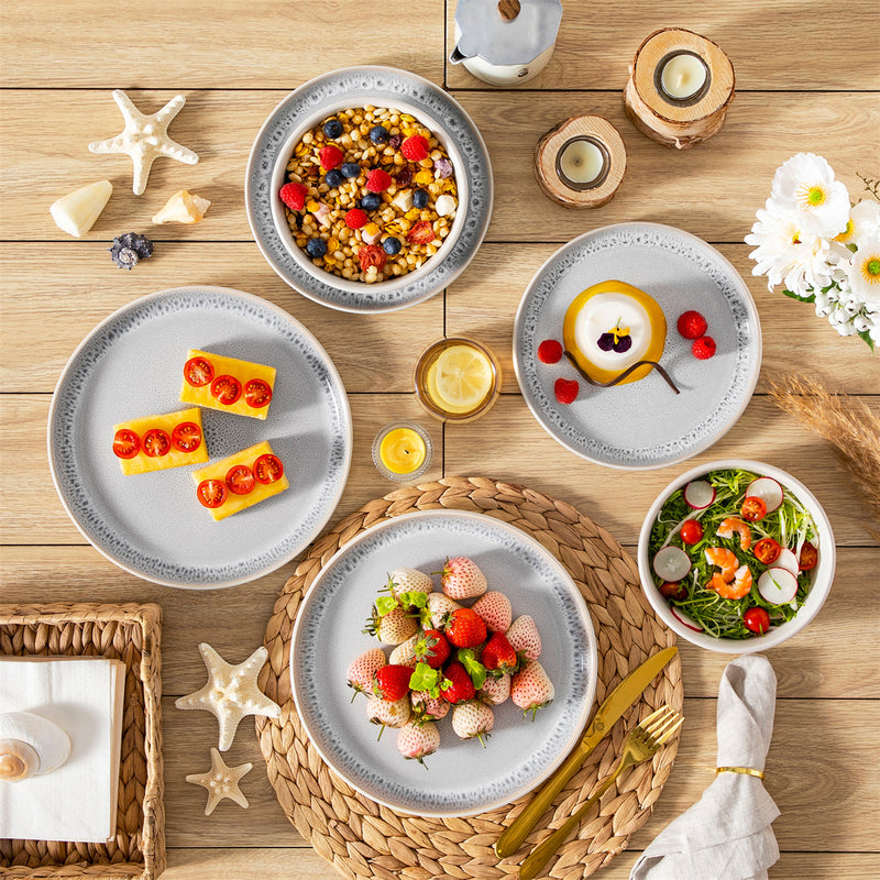 Snow 18 Piece Dinnerware Set - Image 5