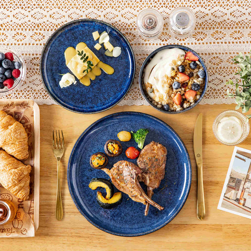 Starry Lipped-Edge 18 Piece Dinnerware Set - Image 2