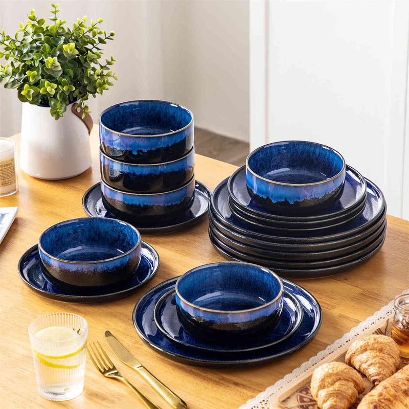 Starry Lipped-Edge 18 Piece Dinnerware Set - Image 6