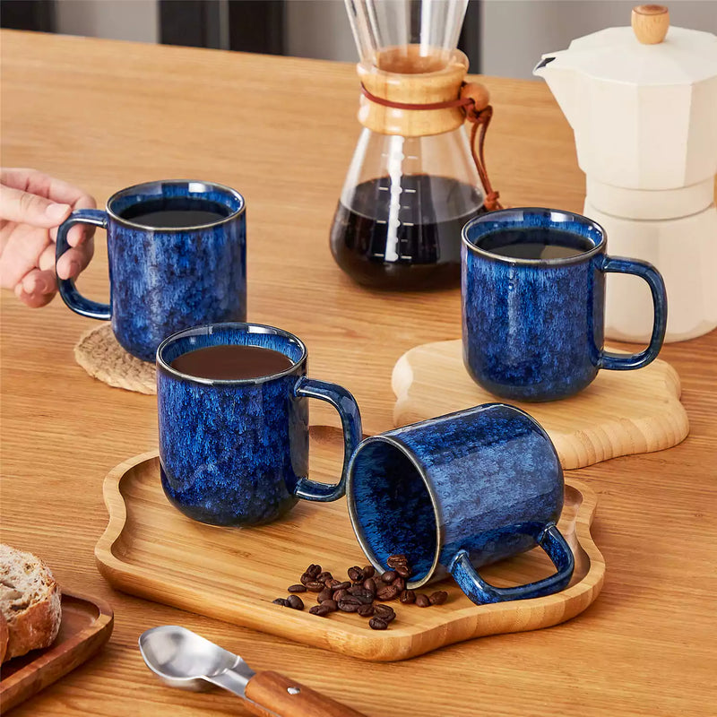 Starry Gentlely Curved Mugs Set of 4, 12oz - Image 8