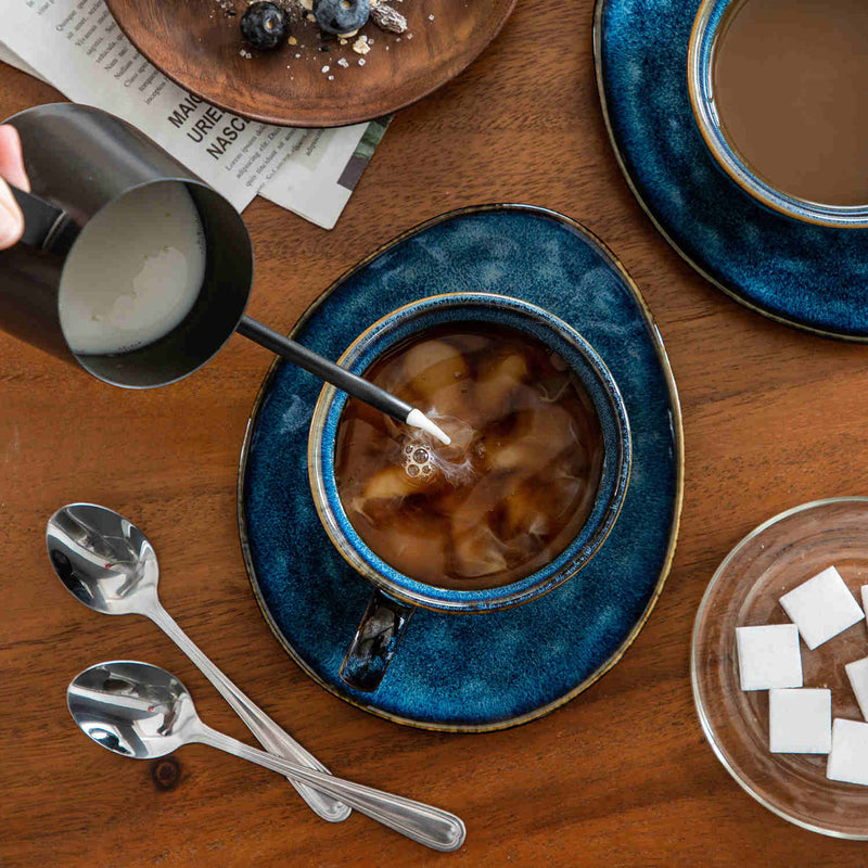 Starry Cups and Saucers Set of 4 - Image 3
