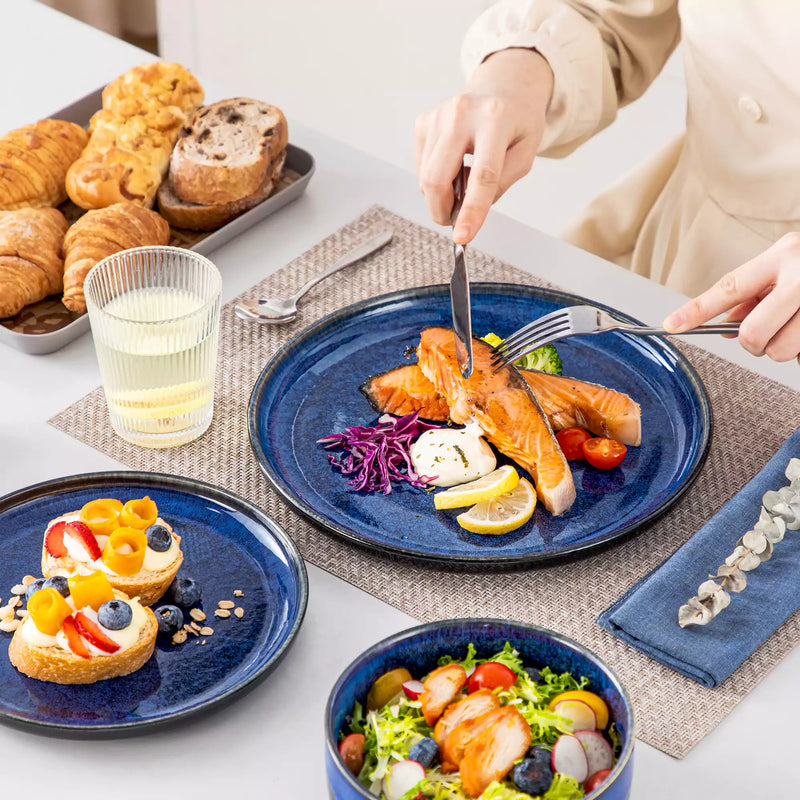 Starry Lipped-Edge 12 Piece Dinnerware Set - Image 2