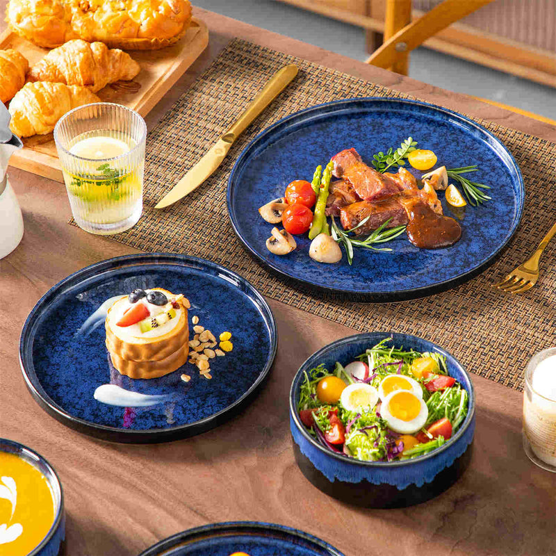 Starry Straight-Edge 12 Piece Dinnerware Set - Image 2