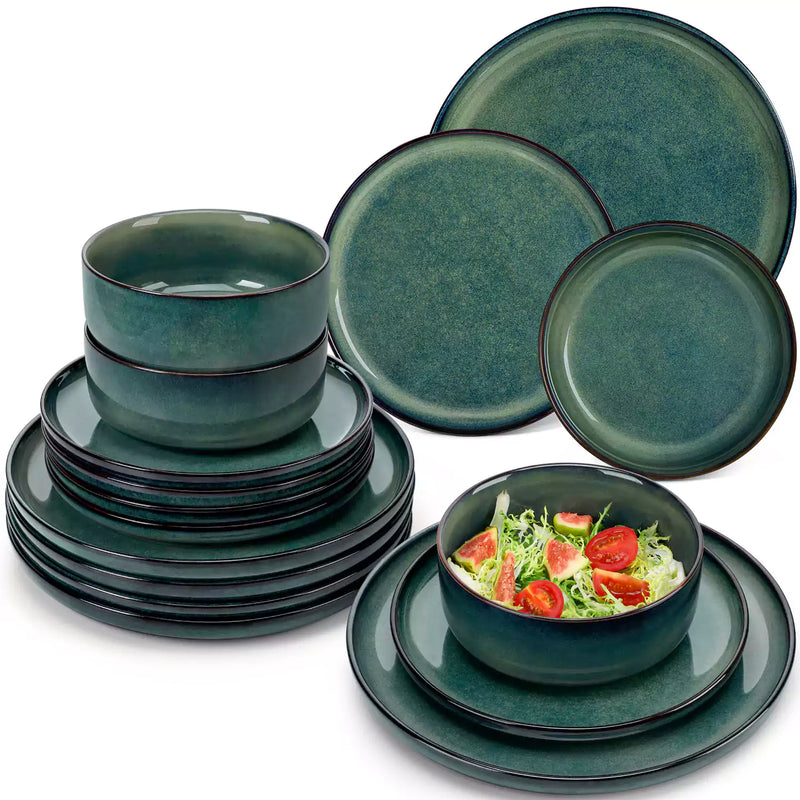 Starry Lipped-Edge 18 Piece Dinnerware Set - Image 8