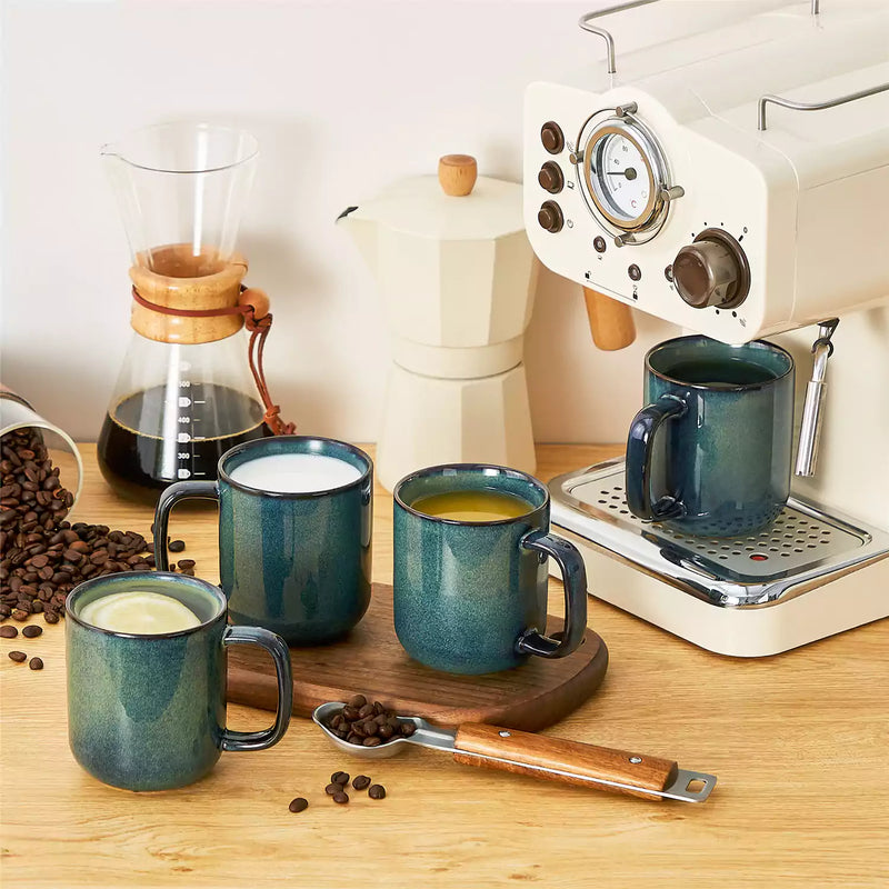 Starry Gentlely Curved Mugs Set of 4, 12oz - Image 5