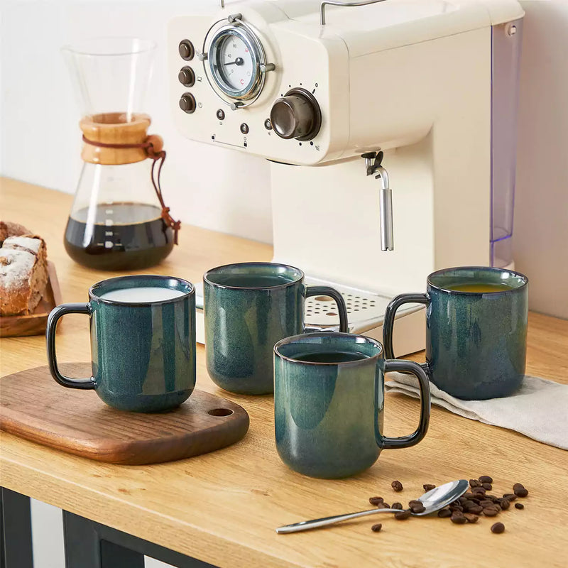 Starry Gentlely Curved Mugs Set of 4, 12oz - Image 4