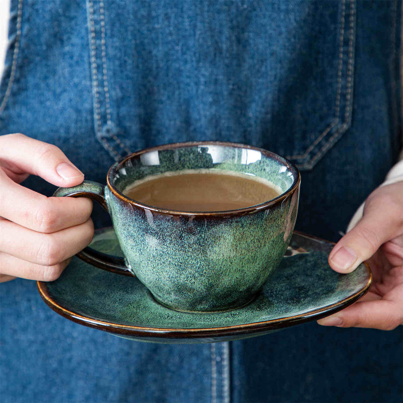 Starry Cups and Saucers Set of 4 - Image 8