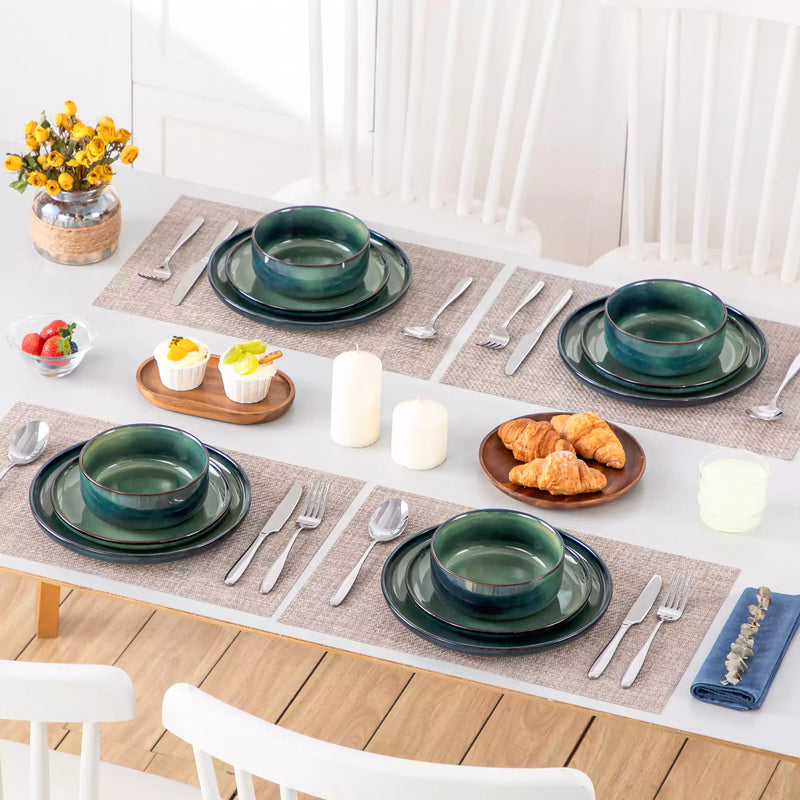 Starry Lipped-Edge 12 Piece Dinnerware Set - Image 19