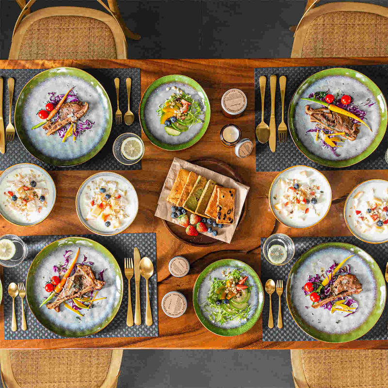 Starry 12 Piece Dinnerware Set - Image 24