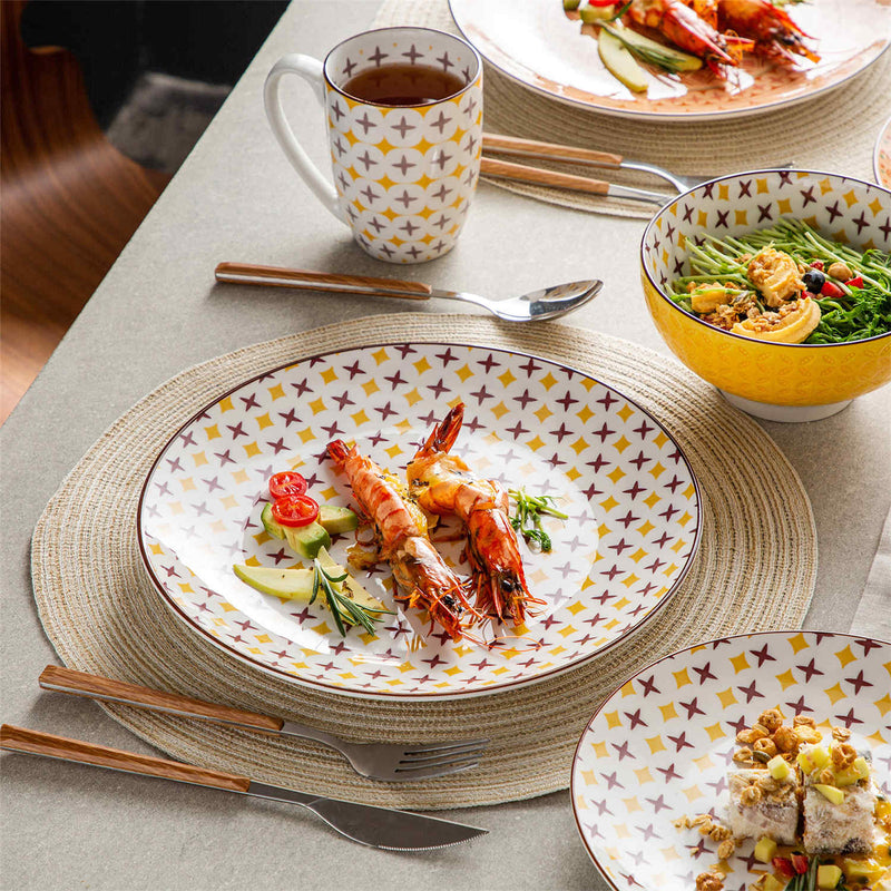 Tulip 16 Piece Dinnerware Set - Image 2