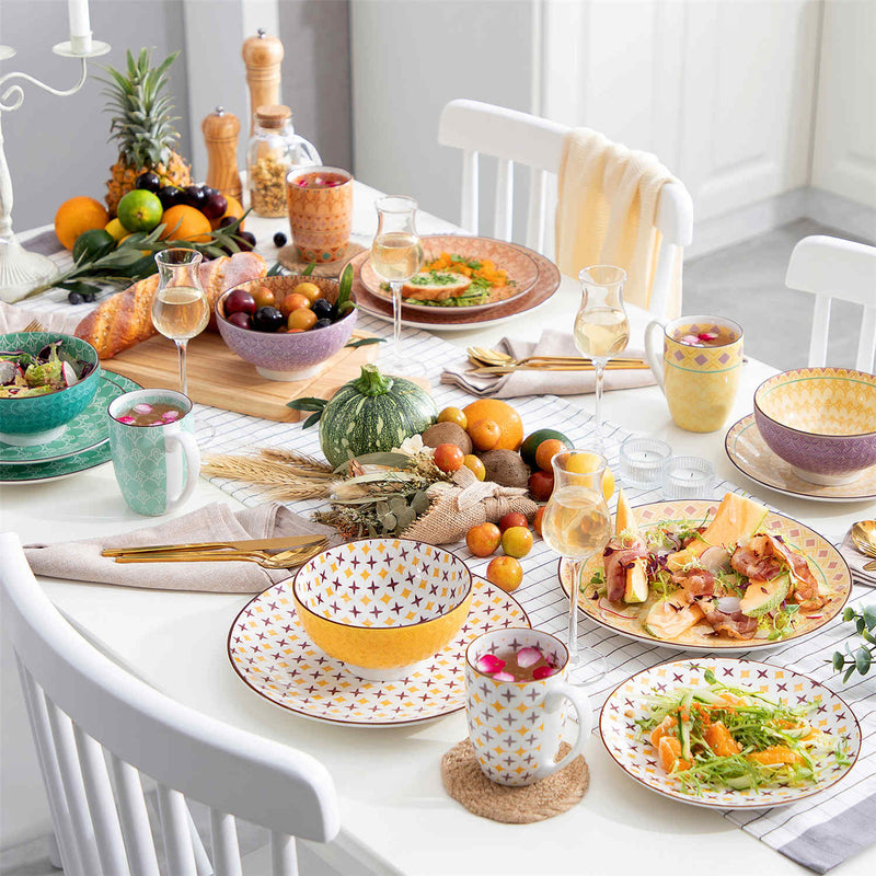 Tulip 16 Piece Dinnerware Set - Image 6
