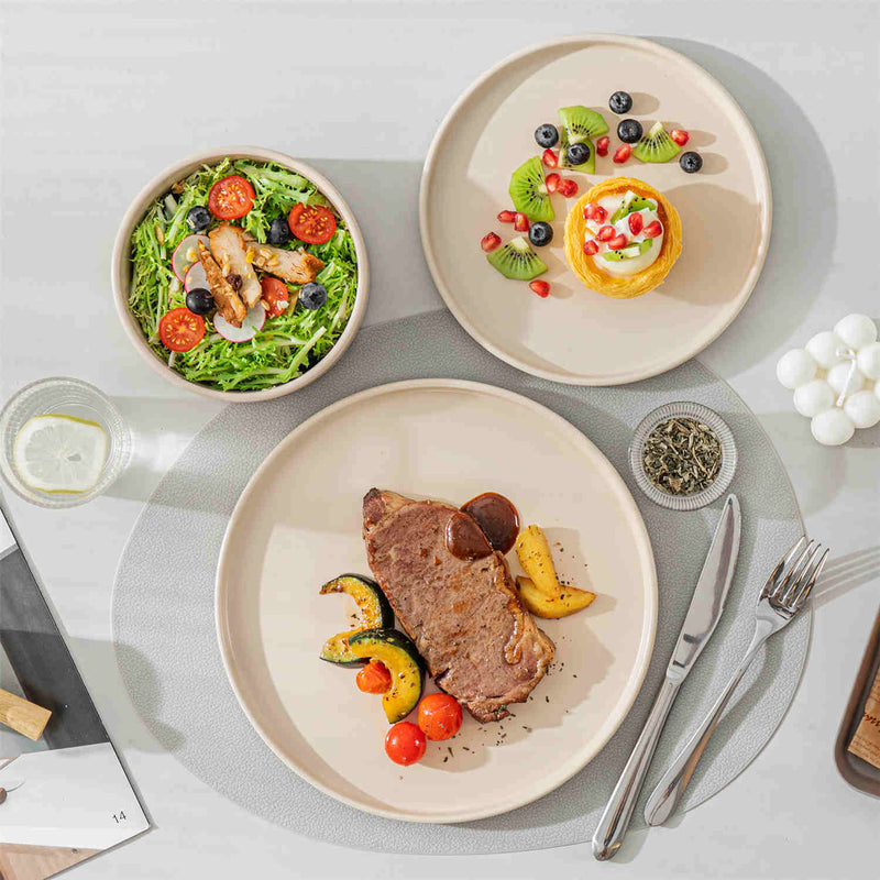 Venus 12 Piece Semi-Matte Dinnerware Set - Image 13