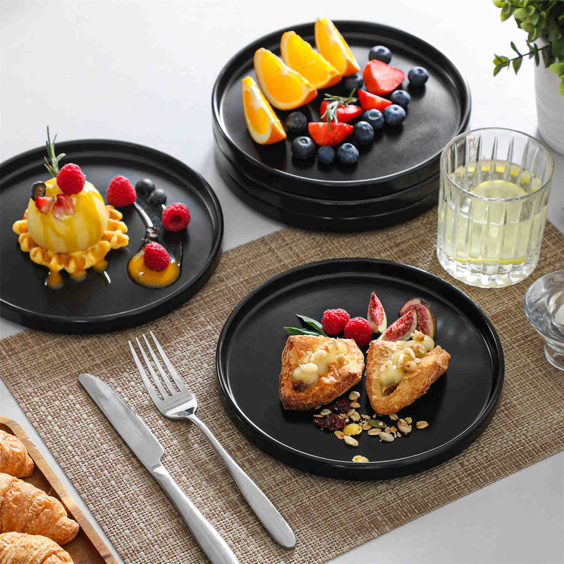 Venus Semi-Matte Dessert Plates Set of 6 - Image 17