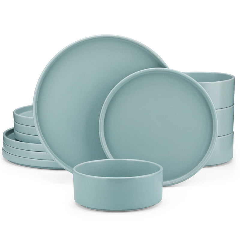 Venus 12 Piece Semi-Matte Dinnerware Set - Image 15