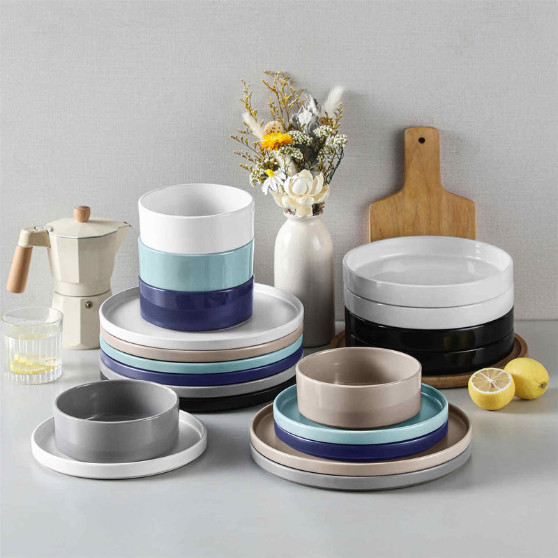 Venus Semi-Matte Dinner Plates Set of 6 - Image 4