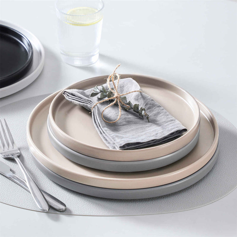 Venus Semi-Matte Dessert Plates Set of 6 - Image 2