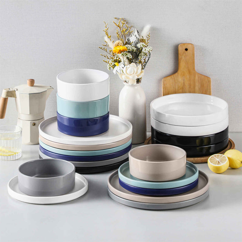 Venus Semi-Matte Dessert Plates Set of 6 - Image 4