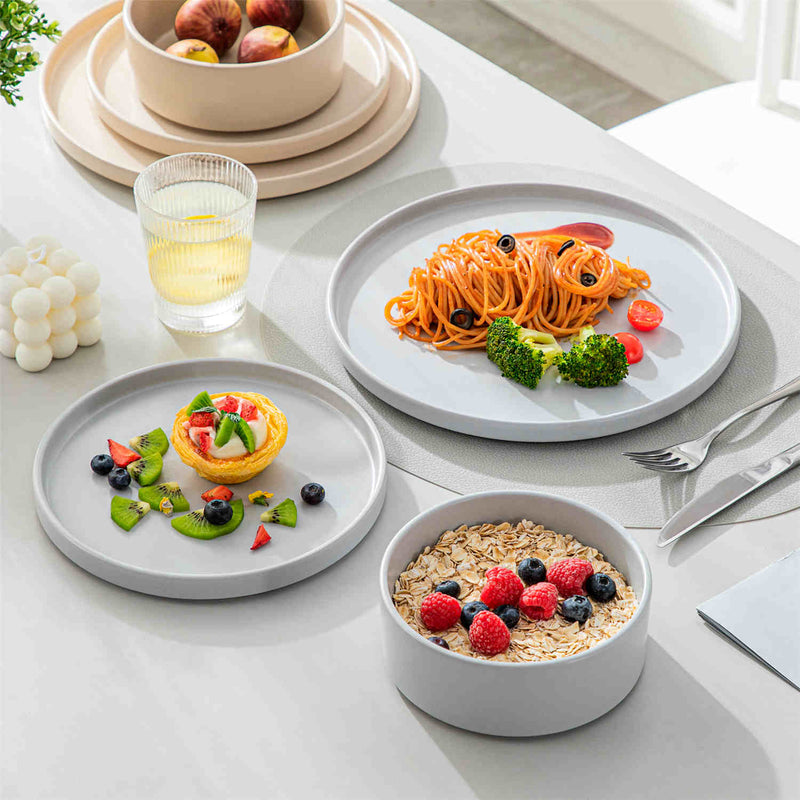 Venus 12 Piece Semi-Matte Dinnerware Set - Image 30
