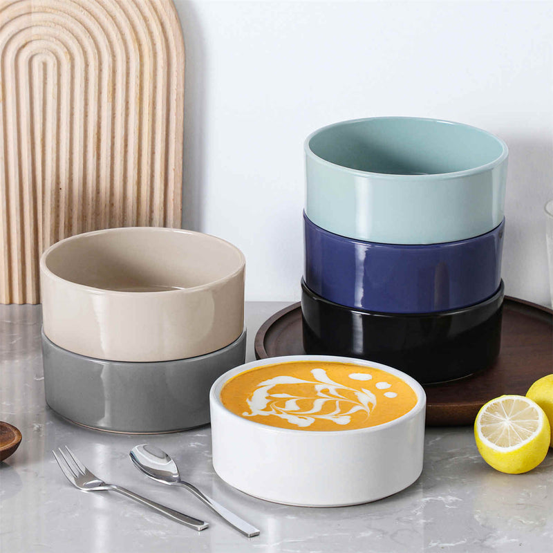 Venus Glossy Cereal Bowls Set of 6 - Image 6
