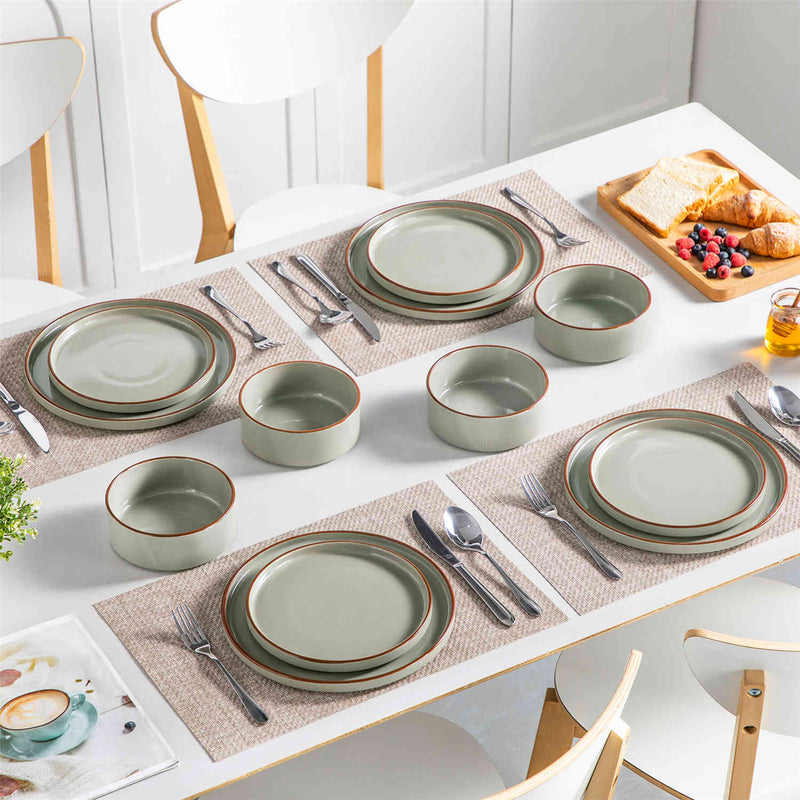 Venus 12 Piece Semi-Matte Dinnerware Set - Image 41