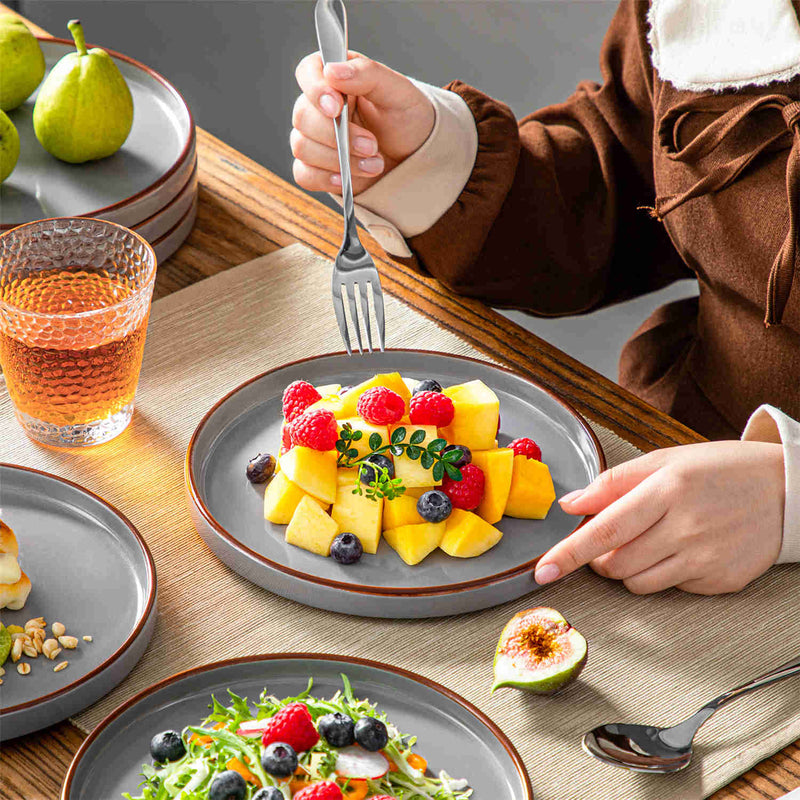 Venus Glossy Dessert Plates Set of 6 - Image 4