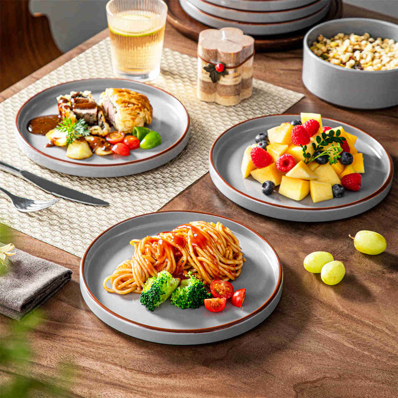 Venus Glossy Dessert Plates Set of 6 - Image 5