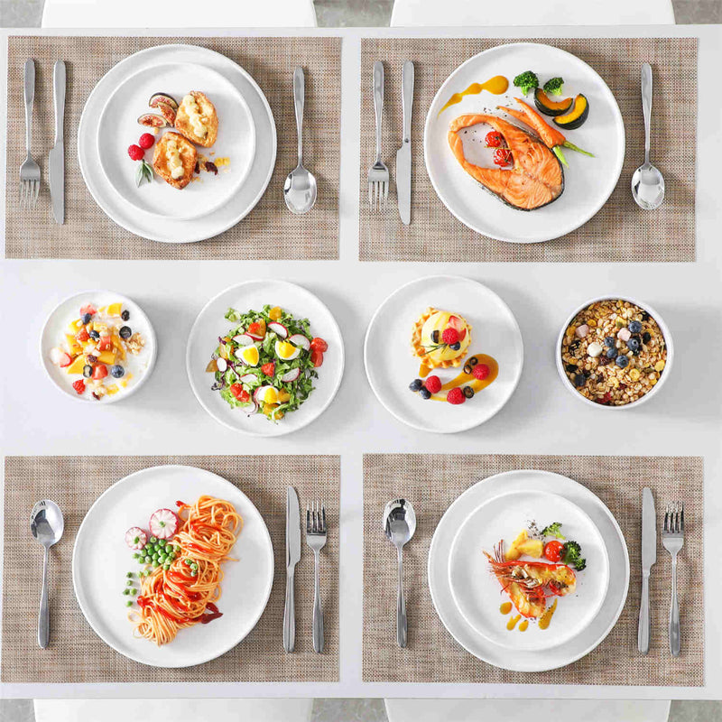 Venus Semi-Matte Dinner Plates Set of 6 - Image 11