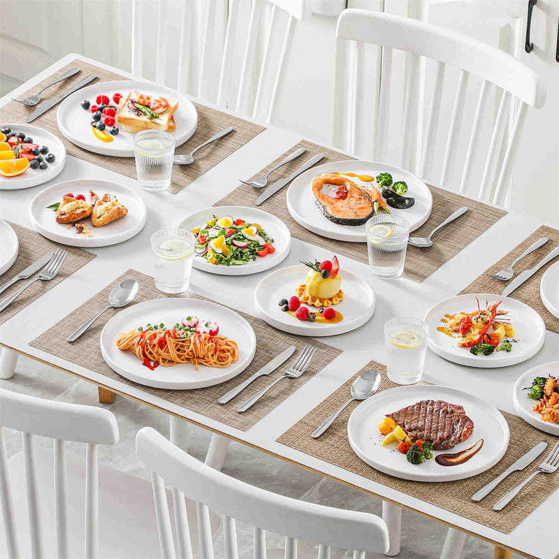 Venus Semi-Matte Dinner Plates Set of 6 - Image 12