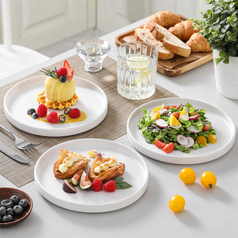 Venus Semi-Matte Dessert Plates Set of 6 - Image 10