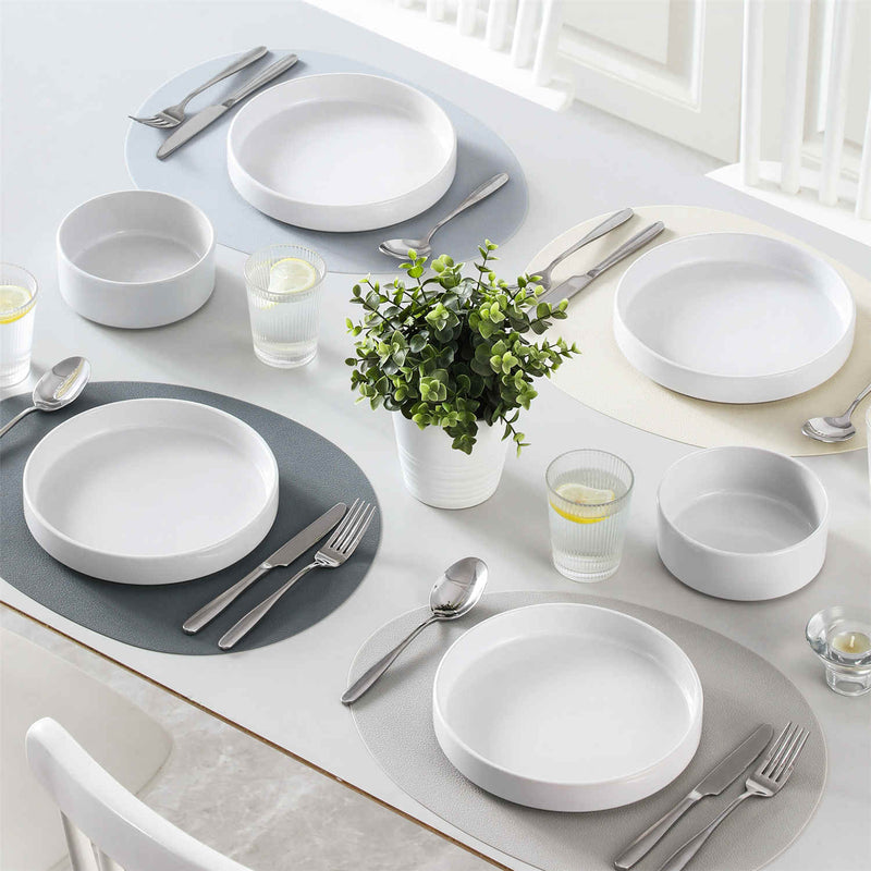 Venus Glossy Pasta Bowls Set of 4 - Image 11