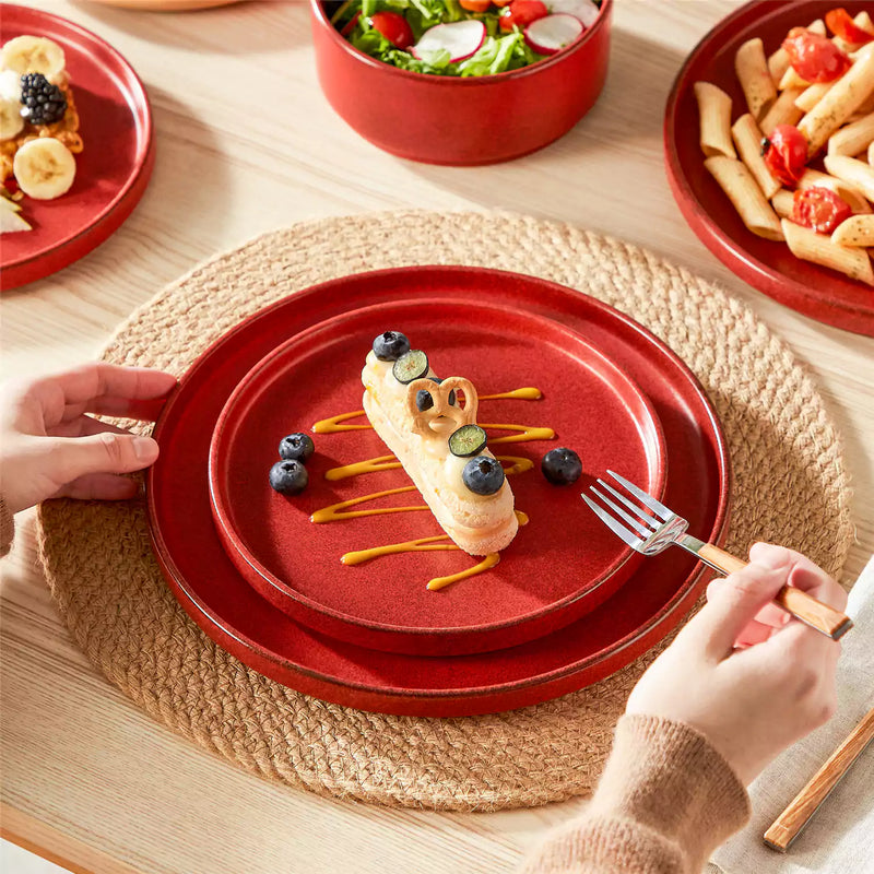 Webb Straight-Edge 12 Piece Dinnerware Set - Image 21