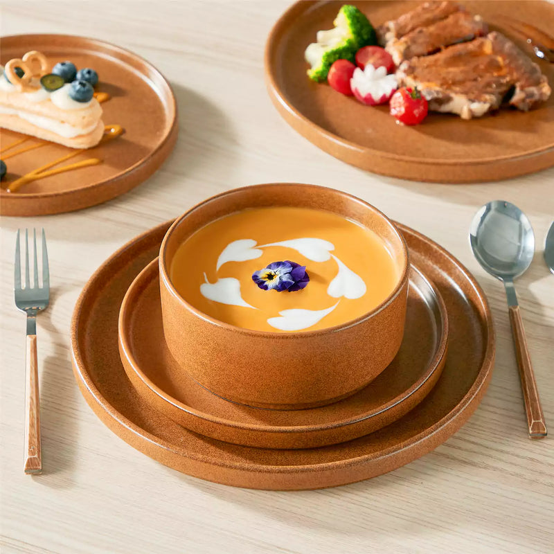 Webb Straight-Edge 12 Piece Dinnerware Set - Image 29