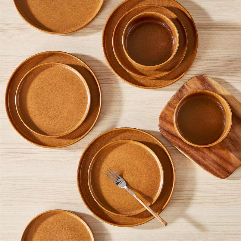 Webb Straight-Edge 12 Piece Dinnerware Set - Image 35