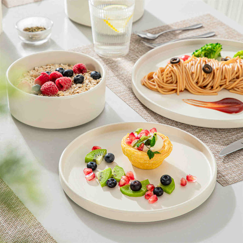 Venus 12 Piece Semi-Matte Dinnerware Set - Image 5