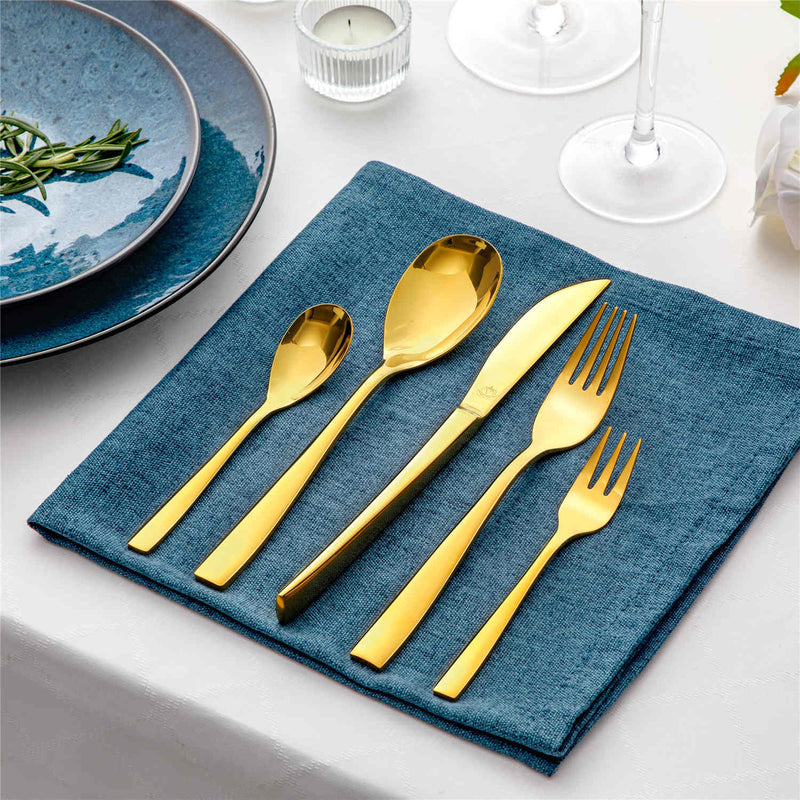 30 Piece Flatware Set Squared Tip Service for 6 - Image 8