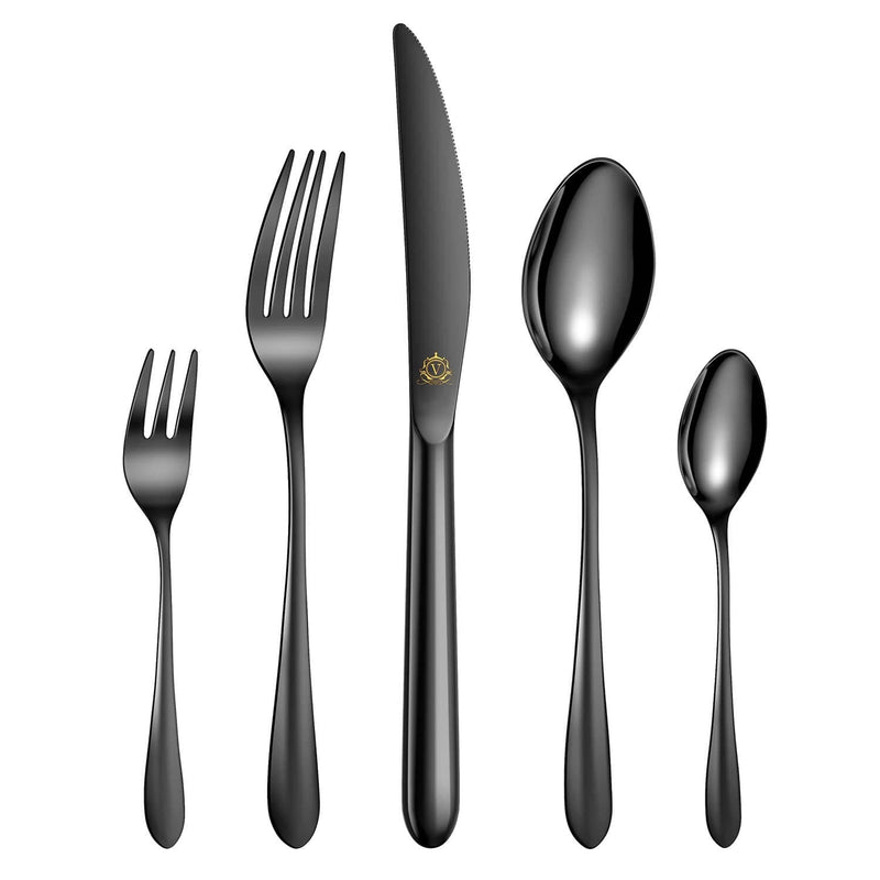 30 Piece Flatware Set Rounded Tip Service for 6 - Image 19
