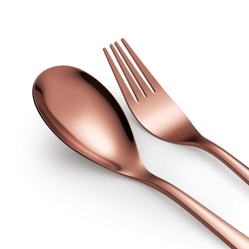 30 Piece Flatware Set Squared Tip Service for 6 - Image 22