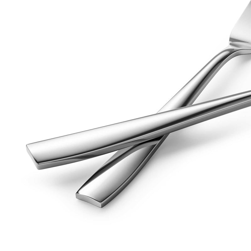 24 Piece Flatware Set Squared Tip Service for 6 - Image 3