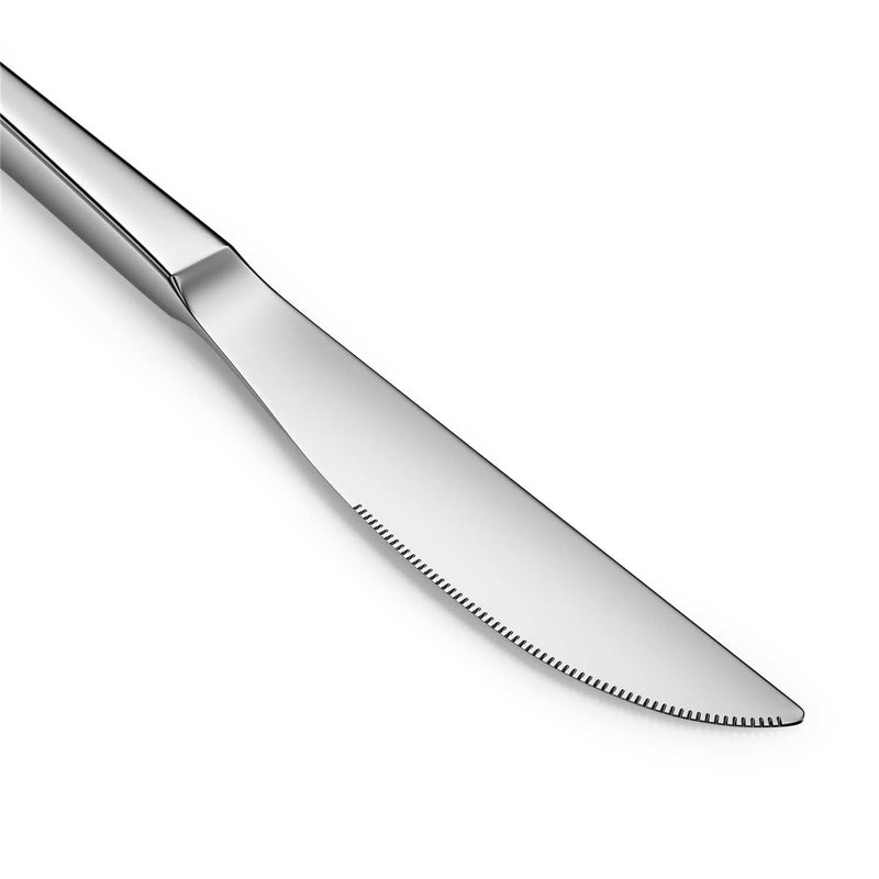24 Piece Flatware Set Squared Tip Service for 6 - Image 4