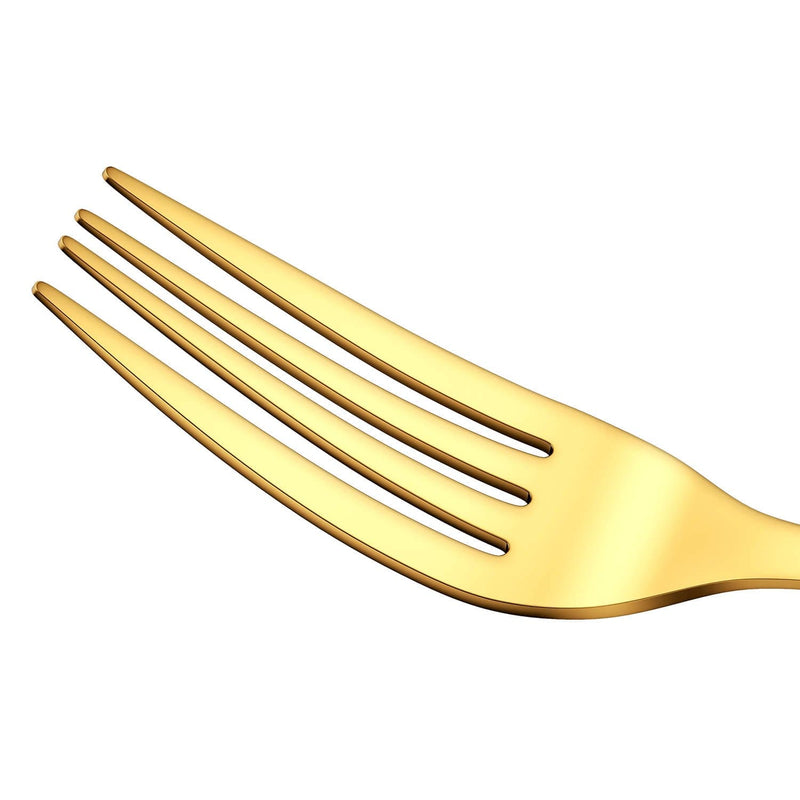 24 Piece Flatware Set Rounded Tip Service for 6 - Image 3
