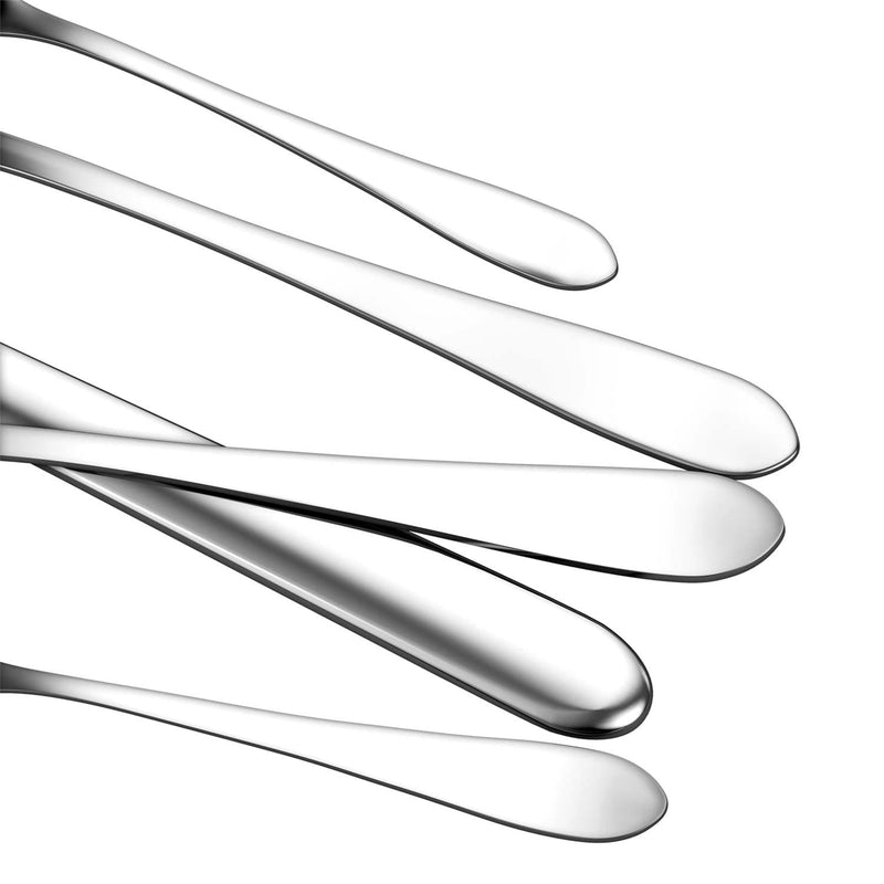 30 Piece Flatware Set Rounded Tip Service for 6 - Image 2